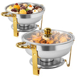 2 pcs with glass lid