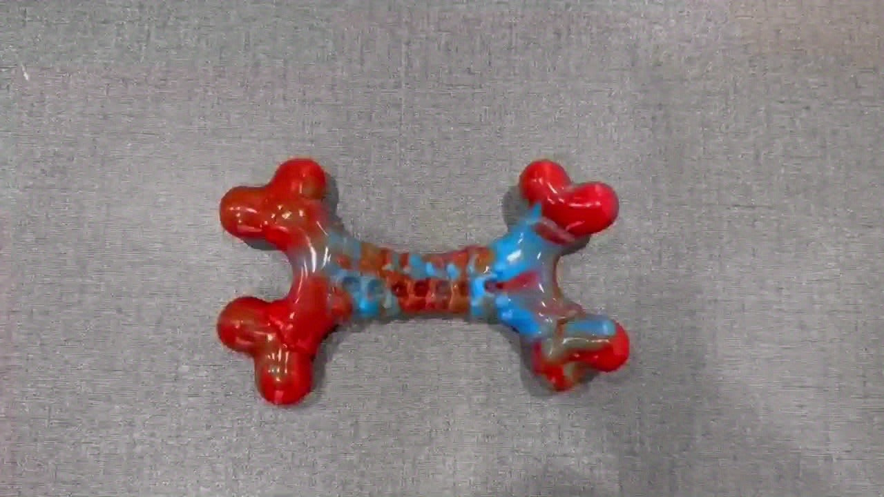 Dog Toy Orange Blue Braided Chew and Tug Bundle with 1, 2, 4 or 5-Piece Options for Large Dogs