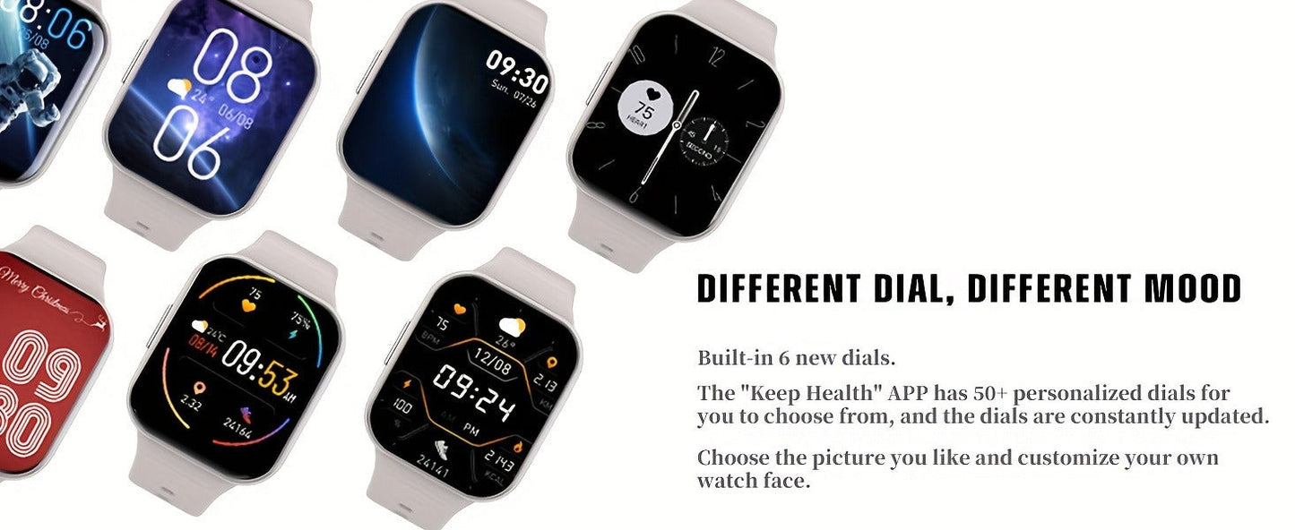 Smartwatch – 1.69" HD Screen, 25 Sports Modes, IP68, Source-Listed Color Options & Everyday Wear Design