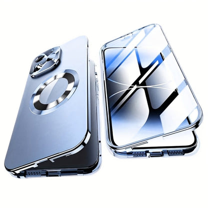 Two-Piece Privacy-Panel Magnetic iPhone Case with Camera Protection in 24 Model and Color Options