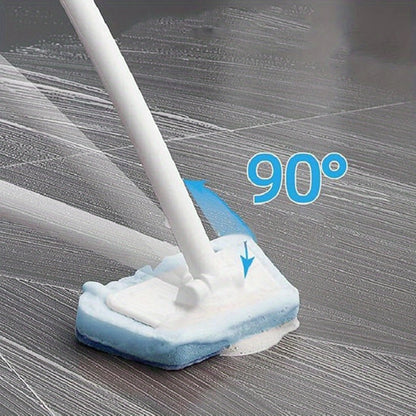 Shower Cleaning Brush Set with Replaceable Heads 7/11/16pcs - Bathtub Brush Wall Tile Brush Floor Brush Window Glass Cleaner, Detachable Decontamination Scrubber for Bathroom Shower Grout & Tub