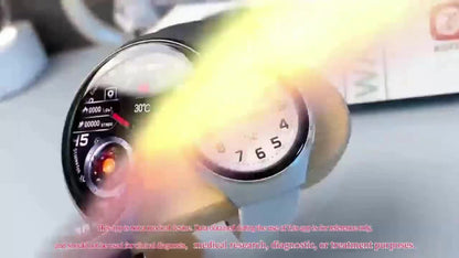 Smart Watch 360x360 Round Display with GPS, NFC, Wireless Calling and Five Strap Options for Men