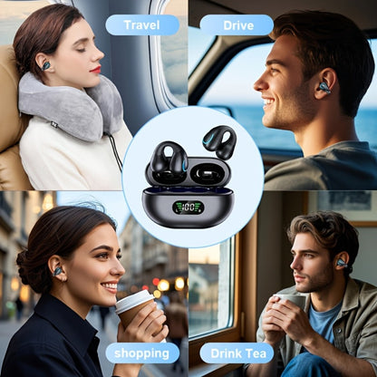 156-Language Real-Time Translation Earbuds Bluetooth 5.4 3-in-1 Mode Noise Cancelling Wireless Travel Earphones iOS Android Compatible Noir Rose Orange Cream