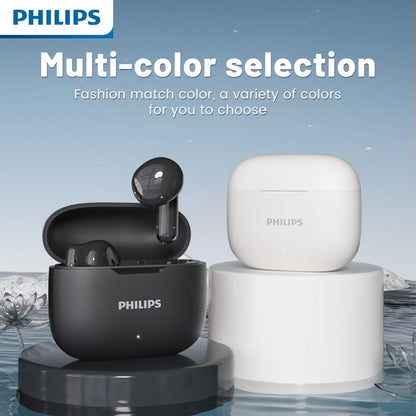 Wireless Earbuds Philips TAT1220 Bluetooth 6.0 with ANC, 360° Sound, Touch and Type-C in Two Colors