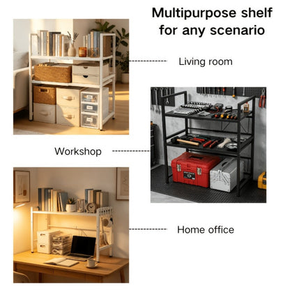 16-24 Inch Kitchen Shelf with Tool-Free Assembly for Organized Everyday Storage detail image - detail view 10