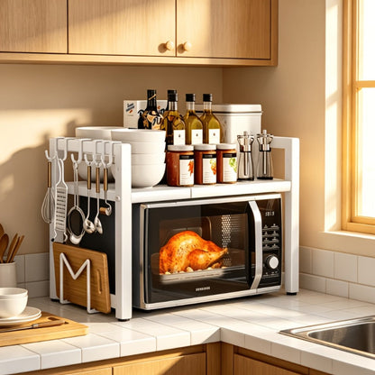 16-24 Inch Kitchen Shelf with Tool-Free Assembly for Organized Everyday Storage detail image - detail view 15