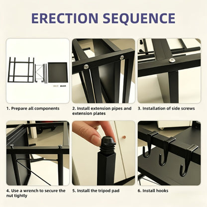 16-24 Inch Kitchen Shelf with Tool-Free Assembly for Organized Everyday Storage detail image