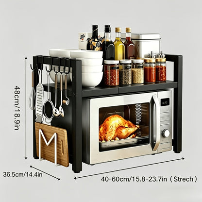 16-24 Inch Kitchen Shelf with Tool-Free Assembly for Organized Everyday Storage detail image - detail view 3