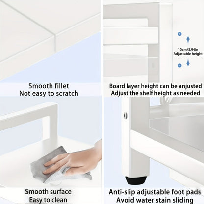 16-24 Inch Kitchen Shelf with Tool-Free Assembly for Organized Everyday Storage detail image - detail view 5