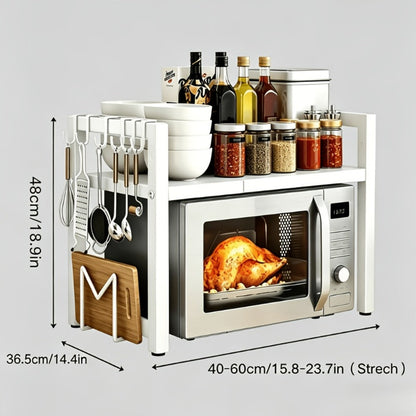 16-24 Inch Kitchen Shelf with Tool-Free Assembly for Organized Everyday Storage detail image - detail view 6