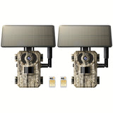 2pcs 4G LTE Cameras