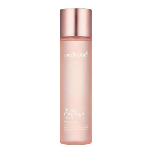 Collagen Face Toner 140ml Triple Collagen Deep Hydration Plumping Toner with Hyaluronic Acid Niacinamide Fast Absorbing Korean Skincare for All Skin Types Paraben Free