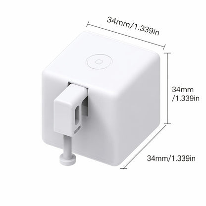 Smart Button Pusher Robot Fingerbot Plus, MOES Wireless Switch Controller, Works with Alexa, Google Home & Tuya App