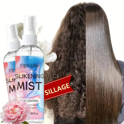 Perfumed Hair Mist Smoothing Spray 100ml — Heat Protection, Anti-Frizz, Moisturizing & Detangling Leave-In Formula | Long-Lasting
