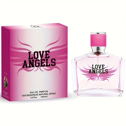 Women's Perfume Love Angels Eau de Parfum 3.4 oz with Plum, Pink Pepper and Violet Floral Notes