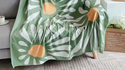Flannel Throw Blanket 280 GSM in Multiple Colors and 30 x 40, 40 x 50, 50 x 60 or 60 x 80 Inch Sizes