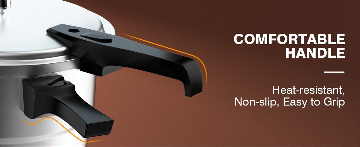 Pressure Cooker Aluminum with Canner Rack, Large 6QT 8QT 10QT Pressure Canner for Home Canning