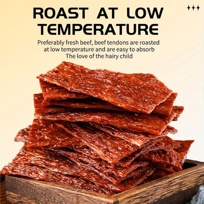 Dog Treats Beef Tendon Strips, Beef Cubes and Egg Yolk Bites in Seven 150g Variety Options