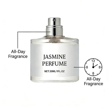 Women's Floral Perfume Spray — Jasmine & Sweet Orange Blossom | Fresh Mint Top Notes, Lavender Base | Long-Lasting 12-Hour Romantic Fragrance | Gift for Her