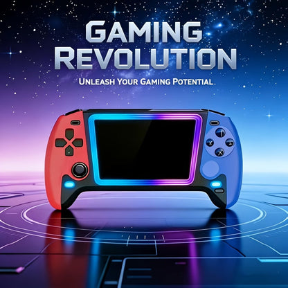 Starwind Retro Handheld Game Console with HD Screen – Portable Retro Game Emulator, Multiple Color Editions, Built-in Classic Games, Perfect Birthday & Holiday Gift for Kids, Men & Retro Gamers
