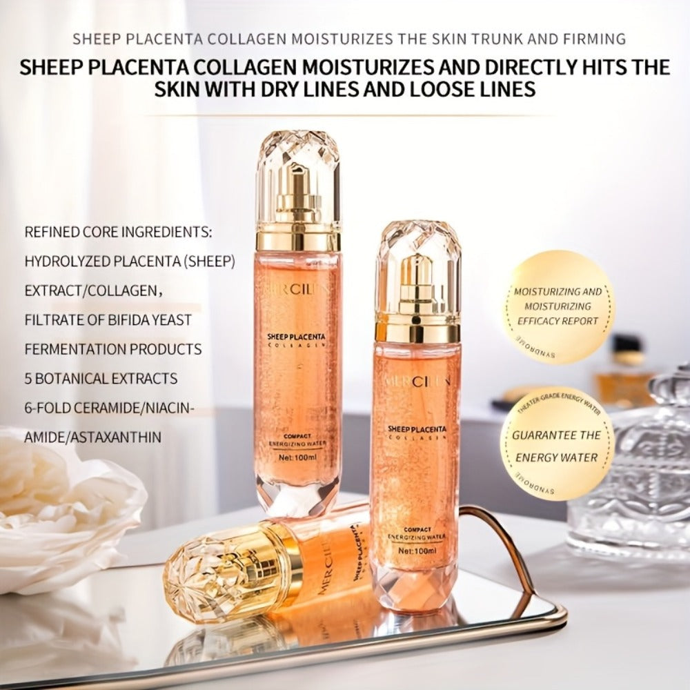 100 ml Niacinamide Essence Toner with Collagen, Sheep Placenta and Hyaluronic Acid for Skin Care