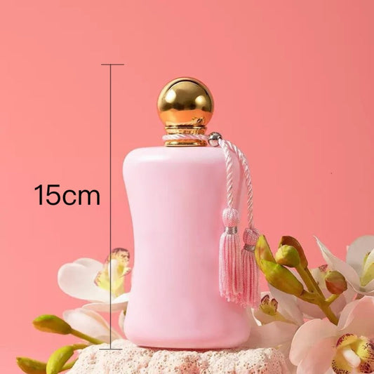 Perfume for Women 75ml EDP with Turkish Rose, Lychee and Soft Musk in an Elegant Pink Spray Bottle