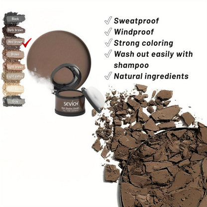 Root Touch-Up Hairline Powder Compact in Thirteen Shades with Exact Two- or Three-Piece Options