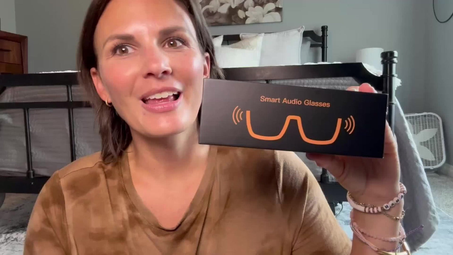 Smart Glasses 160-Language Translation Eyewear with Open-Ear Audio and Ten Photochromic or Filter Lens Options