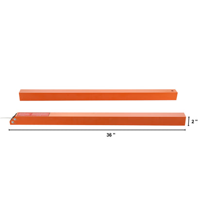 Trailer Tailgate Lift Assist – Max 180 lbs, Fits Open Utility Trailers, 10–24 Inch Side Rail, 4–6 ft Ramp Height, Carbon Steel Spring Cable System
