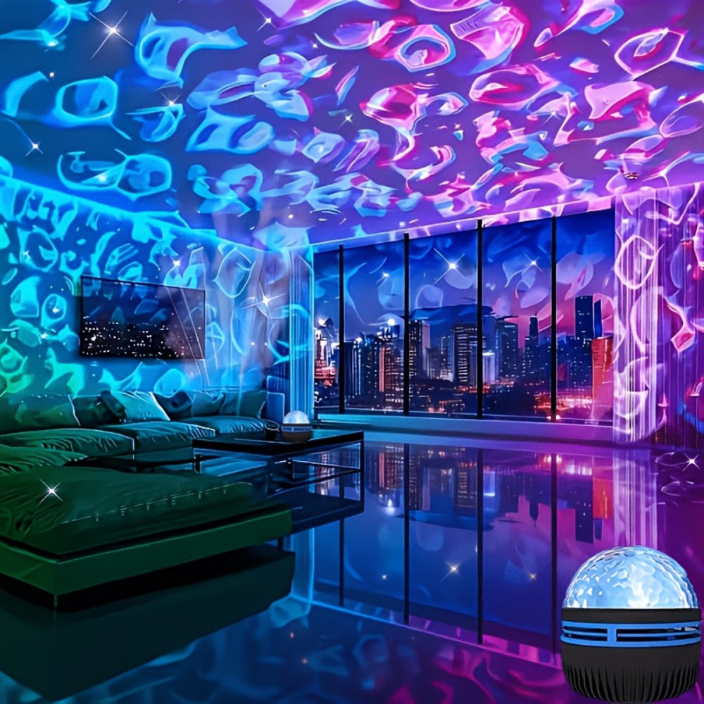 17-Color Star Projector Night Light with Remote, Timer and USB Power detail image - detail view 16