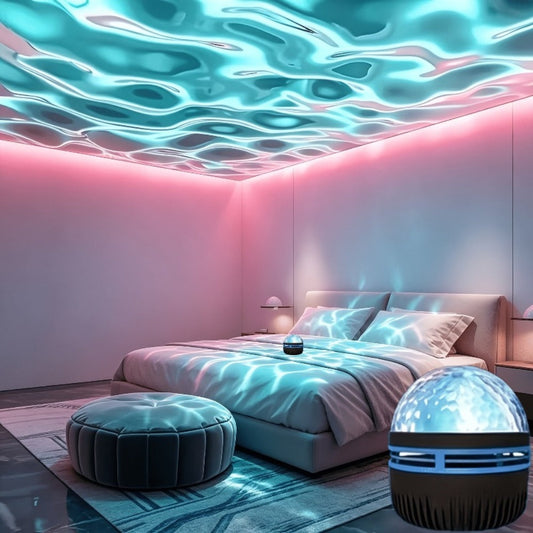 17-Color Star Projector Night Light with Remote, Timer and USB Power detail image