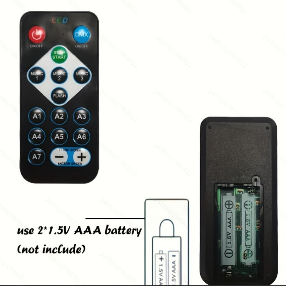 17-Color Star Projector Night Light with Remote, Timer and USB Power detail image - detail view 9