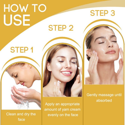 Face Cream Rice Ceramide 130g Formula with Hyaluronic Acid, Glycerin and Day or Night Moisturizing Use