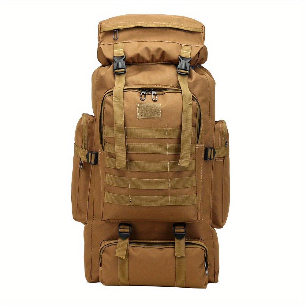 Tactical Backpack for Men & Women – Lightweight Packable Hiking Backpack 21L, Multi-Compartment Camping Rucksack with Adjustable Straps, Waterproof Outdoor Daypack for Camping, Trekking & Travel