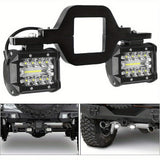 4 Inch LED Light with 2 Inch Tow Hitch Bracket