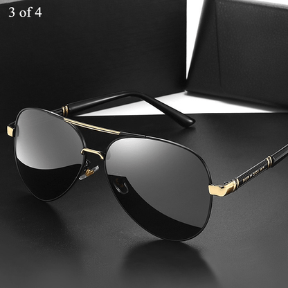Sunglasses for Men - Polarized for Women - Double Bridge UV400 Protection Fashion Eyewear Anti - product detail view 11