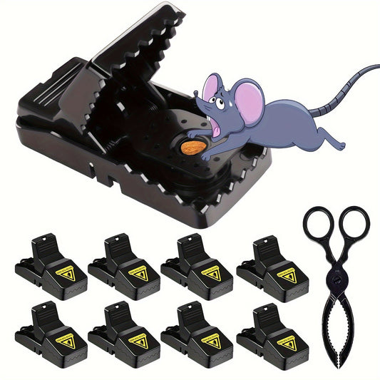Mouse Traps Snap Trap | Indoor Outdoor Pest Control Rat Chipmunk Catcher