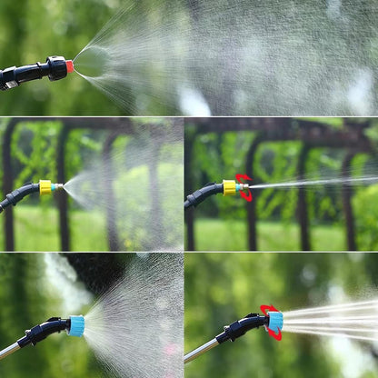 8-Liter Battery Garden Sprayer with Type-C Charging, Telescoping Wand and Three Adjustable Nozzles