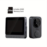 Wireless Doorbell - 32G SD Card