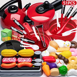Red 51-piece set