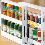 Rotating storage rack