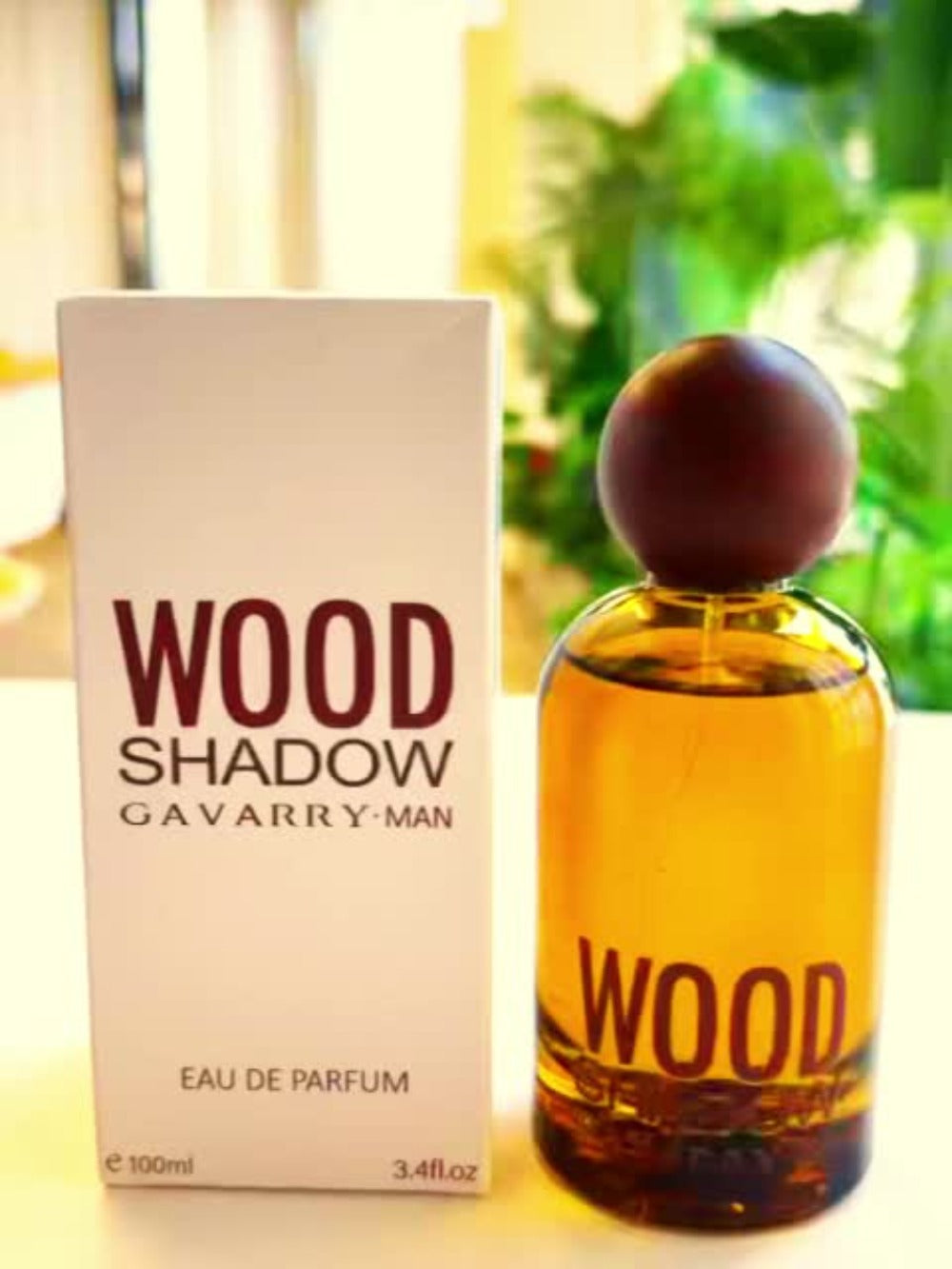 Perfume for Men Wooden-Bottle Spray with a Documented Woody Sandalwood Profile and Two Options