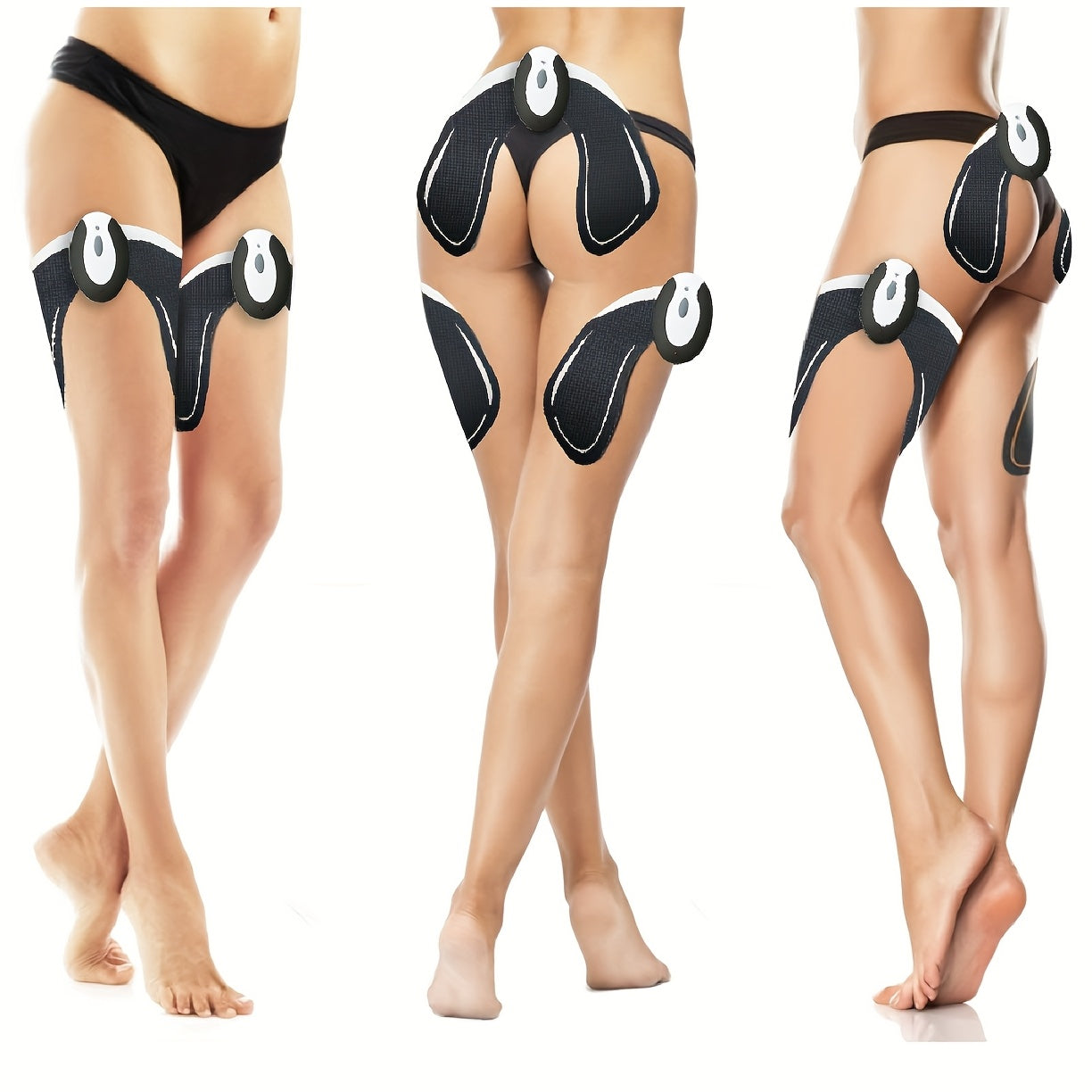 Fitness Equipment Electronic Stimulation Hip Pad with U-Shaped Wearable Form Controller and TT-HB Kit