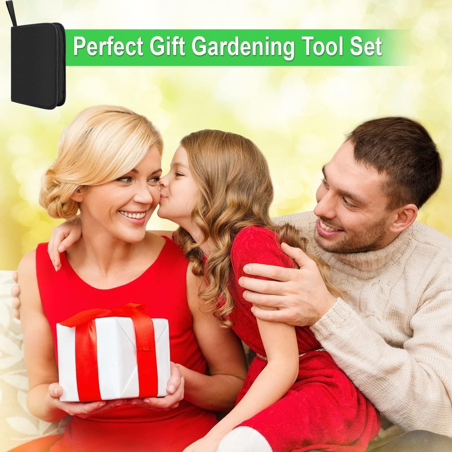 Bonsai Tool Set 24-Piece Kit for Beginners & Enthusiasts, Includes Pruning Shears, Scissors, Trimming Tools & PU Leather Bag – Complete Bonsai Care Kit Gift for Men & Women