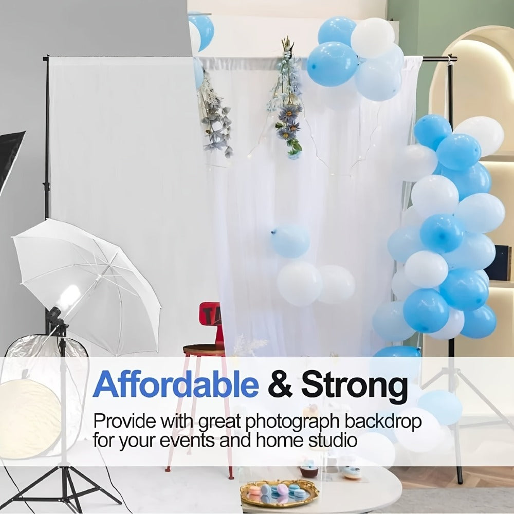 Backdrop Stand EMART 10 x 7-Foot Telescoping Tripod Frame with Adjustable Crossbar and Carry Bag
