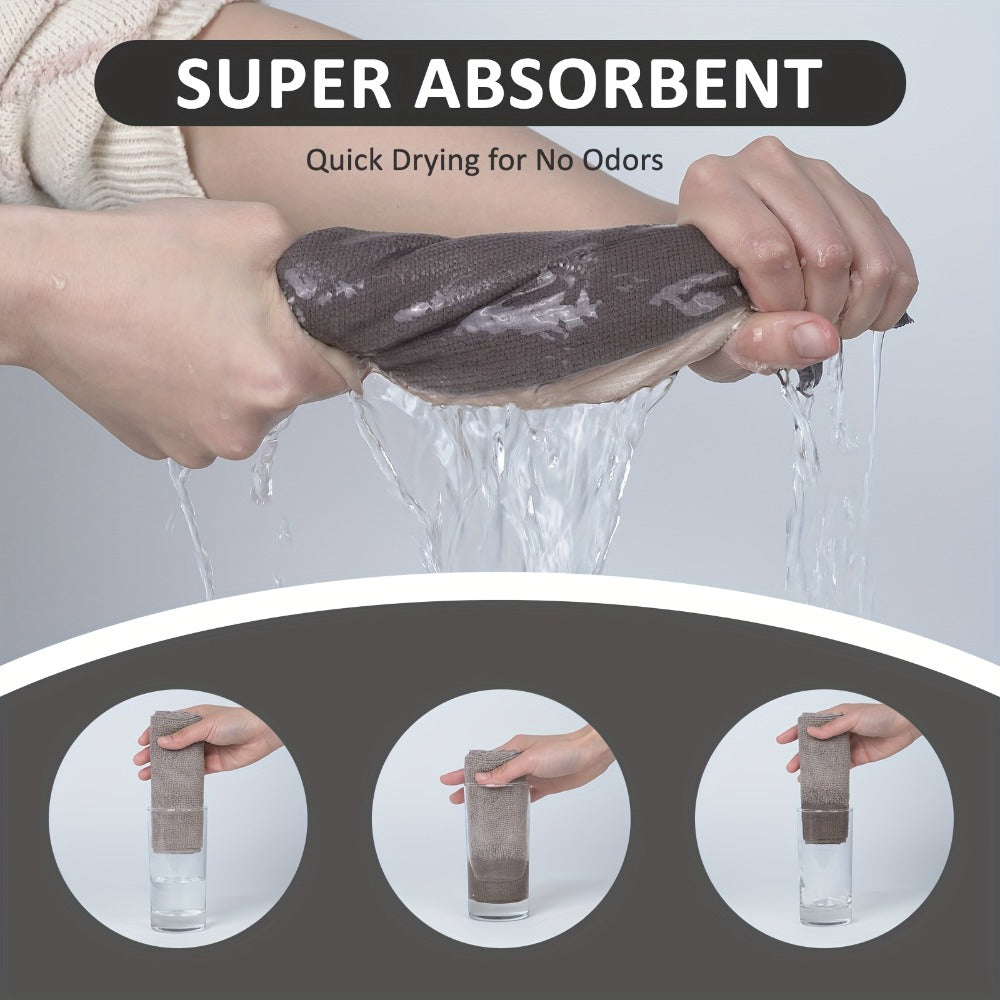 Reusable Tear-Away Cleaning Cloth Roll in Beige, Blue, Green, Pink or Gray with 50- or 100-Piece Options
