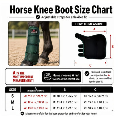 Horse Leg Wraps & Sports Boots – Ultra-Breathable Impact-Resistant Protective Boots for Front & Rear Legs, Endurance Training, 5 Patterns, Small Medium Large, Single & 2-Pair Sets