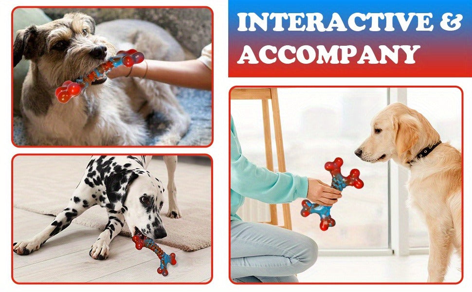Dog Toy Orange Blue Braided Chew and Tug Bundle with 1, 2, 4 or 5-Piece Options for Large Dogs