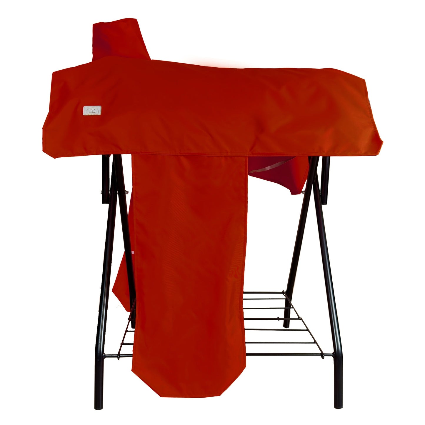 Waterproof Horse Saddle Cover 420D Oxford 6 Elastic Straps