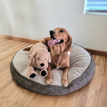 Plush Toy – Golden Retriever 21-Inch Lying Puppy with Soft Coat for Large Cuddly Display and Gifting